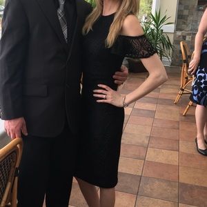 GUESS black lace dress